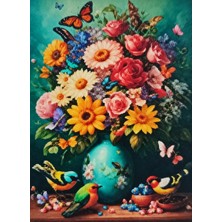 İğne İzi 5d Elmas Boncuk Taş Işleme Mozaik Goblen Kit Kanvas Tablo 30X40CM GD89660 Diamond Painting