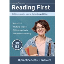 Step Kitap Reading First: Eight More Practice Tests For The Cambridge B2 First: Eight More Practice Tests For The Cambridge B2 First: Another Ten Practice Tests For The Cambridge B2 First