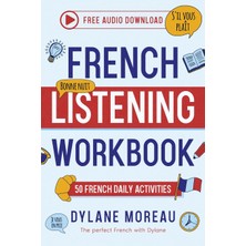 Step Kitap Frenhc Listening Workbook - 50 French Listening Activities For Daily Practices