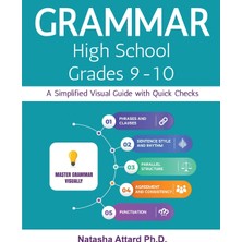 Step Kitap Grammar High School Grades 9-10: A Simplified Visual Guide With Quick Checks