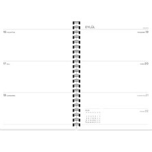 SBN - Store Prime Keskin 16 * 23 Spiralli Akademik Ajanda -