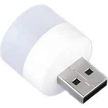 SBN - Store Prime Spelt USB Lamba Usb-A Gece Lambası Aydınlatma Dekoratif Mini LED Yumuşak Işık Gün Işığı Renk