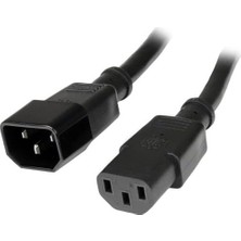 SBN - Store Prime 2 Metre Erkek Dişi Power Uzatma Kablosu 2 Metre C13 C14 Power Kablosu