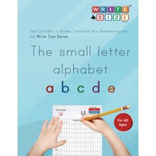 Step Kitap Write Size - The Small Letter Alphabet Standard Edition