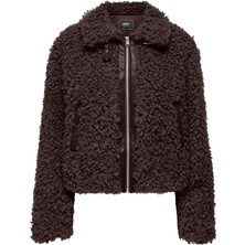 Only Tilda Kadın Kahverengi Teddy Mont (15373878-CTT)