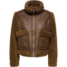 Only Lee Kadın Kahverengi Mont (15376750-WSE)