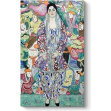Die Grup Gustav Klimt - Friedericke Maria Beer Portresi Tablosu 50 x 90
