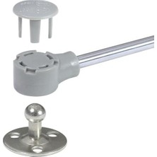SBN - Store Prime Std 2 Adet Dolap Kapak Gazlı Amortisörü Pistonu Mutfak Dolabı Kapağı Hidroliği 120N 27CM (2, 120N)