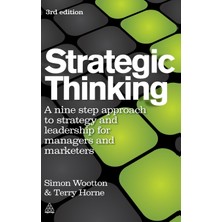 Step Kitap Strategic Thinking: A Nine Step Approach To Strategy And Leadership For Managers And Marketers