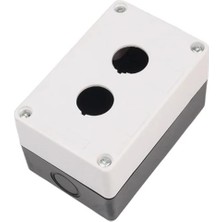 Swion 22MM Ikili Acil Buton Kutusu Gri-Siyah Renk