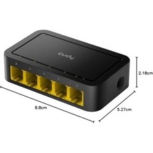 SBN - Store Prime Cudy FS105D 10/100MBPS 5 Port Megabit Switch
