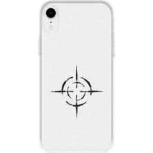 Mobilpad iPhone Xr Uyumlu Crossair Desenli Şeffaf Telefon Kılıfı