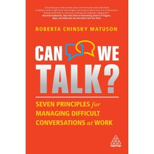 Step Kitap Can We Talk?: Seven Principles For Managing Difficult Conversations At Work