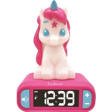 Dmtk- Badm- Sesli ve Işıklı 3D Unicorn Dijital Çalar Saat Bx Tk