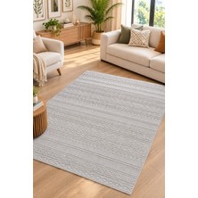 Saklı Home Iskandinav Modern Tasarım Sisal Bukle Özel Ölçü Salon Oturma Odası Koridor Halısı Krem