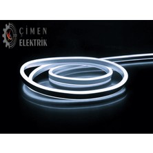 Ototechparca 1 Adet 5 Metre Noas YL42 0121 Dış Mekan 12V Beyaz Neon Hortum LED