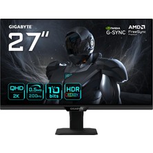Gigabyte Gıgabyte G27Q20T 27″ 210Hz 0.5ms 2k G-Sync Freesync Premium HDR10 Qhd Superspeed IPS Gaming (Oyuncu) Monitör