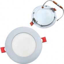 Teknegaraj Tavan LED Spot 12V 6W Beyaz Kasa - Günışığı