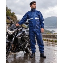 Weedor Motosiklet Yağmurluk Takımı – Lacivert