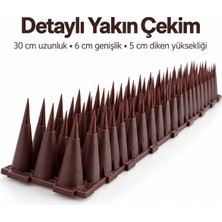 Kovmatik Dikenli Güvenlik Bariyeri – Kedi, Kuş Köpek ve Istenmeyen Geçişleri Caydırıcı Plastik Dikenli Şerit 180 cm