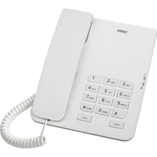 SBN - Store Prime TM140 Krem TM140 Krem Kablolu Telefon, Beyaz