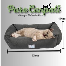 SBN - Store Prime Purecanpati Kedi Yatağı, Küçük Irk Köpek Yatağı 55 cm x 40 cm Renk