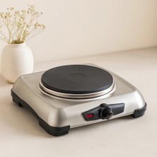 Mabelme Store Mini Elektrikli Ocak 1500W Tek Gözlü 18 cm Ayarlı Termostat