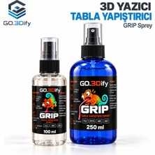 Go.3Dify 3D Yazıcı Tabla Yapıştırıcı Sprey 100ML - Baskı Yüzeyi Tutunma Artırıcı, Pla Petg Abs Tpu Uyumlu