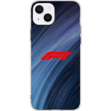 Mobilpad iPhone 13 Uyumlu Formula Desenli Şeffaf Telefon Kılıfı