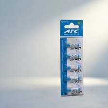 Birsence Alkalin A27 Pil Seti 12V Araç ve Oto Kumanda Kullanımı Için