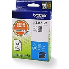 SBN - Store Prime LC535XLC LC535XL C Mavi Kartus, Cyan, Xl