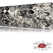 Urzuva Quantum Hive Gaming Oyuncu Xl Mouse Pad Mousepad 90X40 cm 4mm Dikişli Model