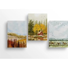Riyaz Hazan2 - 3'lü Defter Seti, 14X21 Cm, A5 Boyut, Çizgili