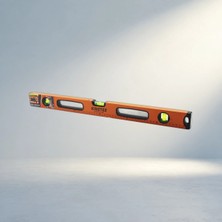 Birsence Turuncu Metal Su Terazisi 60CM Hassas Ölçüm Için Uygun