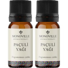 Kawin Monoville Paçuli Uçucu Yağı 10 ml Saf ve Doğal (Patchouli Essentia Oil) (2 Paketi)