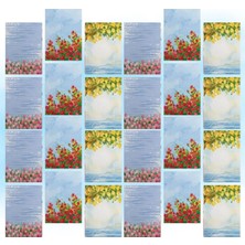 Riyaz 24'lü Çizgili Notebook Defter Seti | A5 Boyut Defter | 14X21 cm