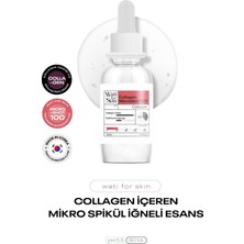 Kolajen Içeren Mikro Spikül Iğneli Esans Wati For Skin Collagen Microshot 100