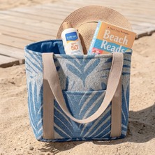 The Goods Concept Kişiselleştirilebilir Palmiye Desenli Tote Bag – Gündelik Bez Çanta