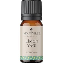 SBN - Store Prime Monoville Limon Uçucu Yağı 10 ML%100 Saf ve Doğal (Lemon Essantial Oil)