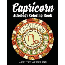 Step Kitap Capricorn Astrology Coloring Book: Color Your Zodiac Sign