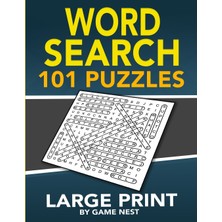 Step Kitap Word Search 101 Puzzles Large Print: Fun & Challenging Puzzle Games For Adults And Kids