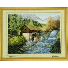İğne İzi Goblen Etamin Işleme Seti 40X50 cm 101