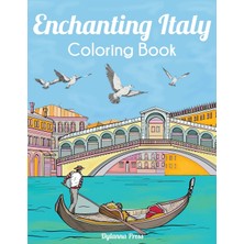 Step Kitap Enchanting Italy Coloring Book