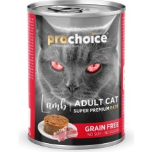 SBN - Store Prime Prochoice Yetişkin Kediler Için, Tahılsız, Kuzu Etli Ezme, 400 G x 12 Adet