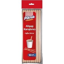 SBN - Store Prime Piknik Ahşap Kariştirici 50'li