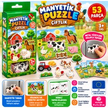 Miss Mojo 1345 Manyetik Çiftlik Puzzle