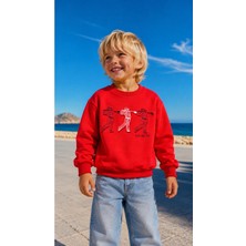 Overdo Erkek Çocuk Kabarma Baskılı 2ip Sweatshirt