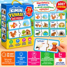 Miss Mojo 8513 2 Li Kimin Yuvası Puzzle Kutulu