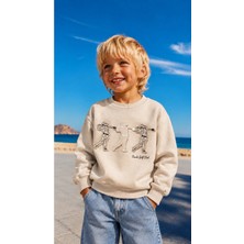 Overdo Erkek Çocuk Kabarma Baskılı 2ip Sweatshirt