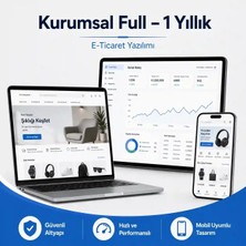 Kurumsal E-Ticaret Sitesi Paketi – 1 Yıllık